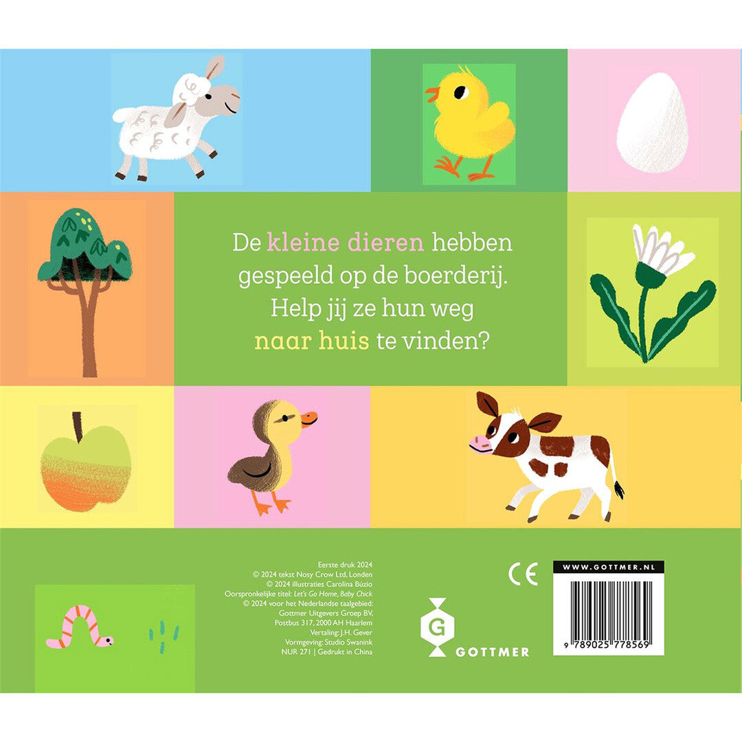 Gottmer schuifboekje kom je thuis, klein kuiken?