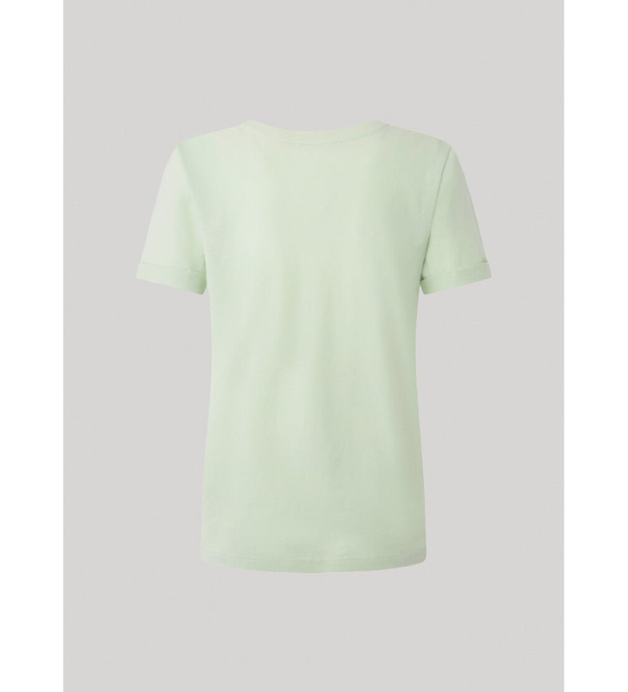Camiseta verde Agnes da Pepe Jeans