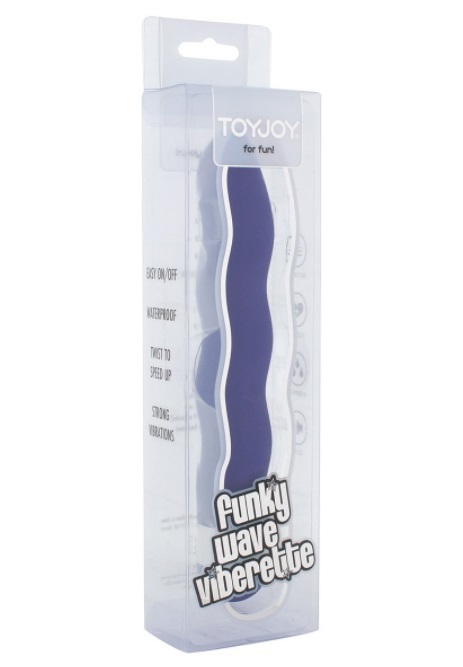 ToyJoy Viberette Funky Wave Purple 1st