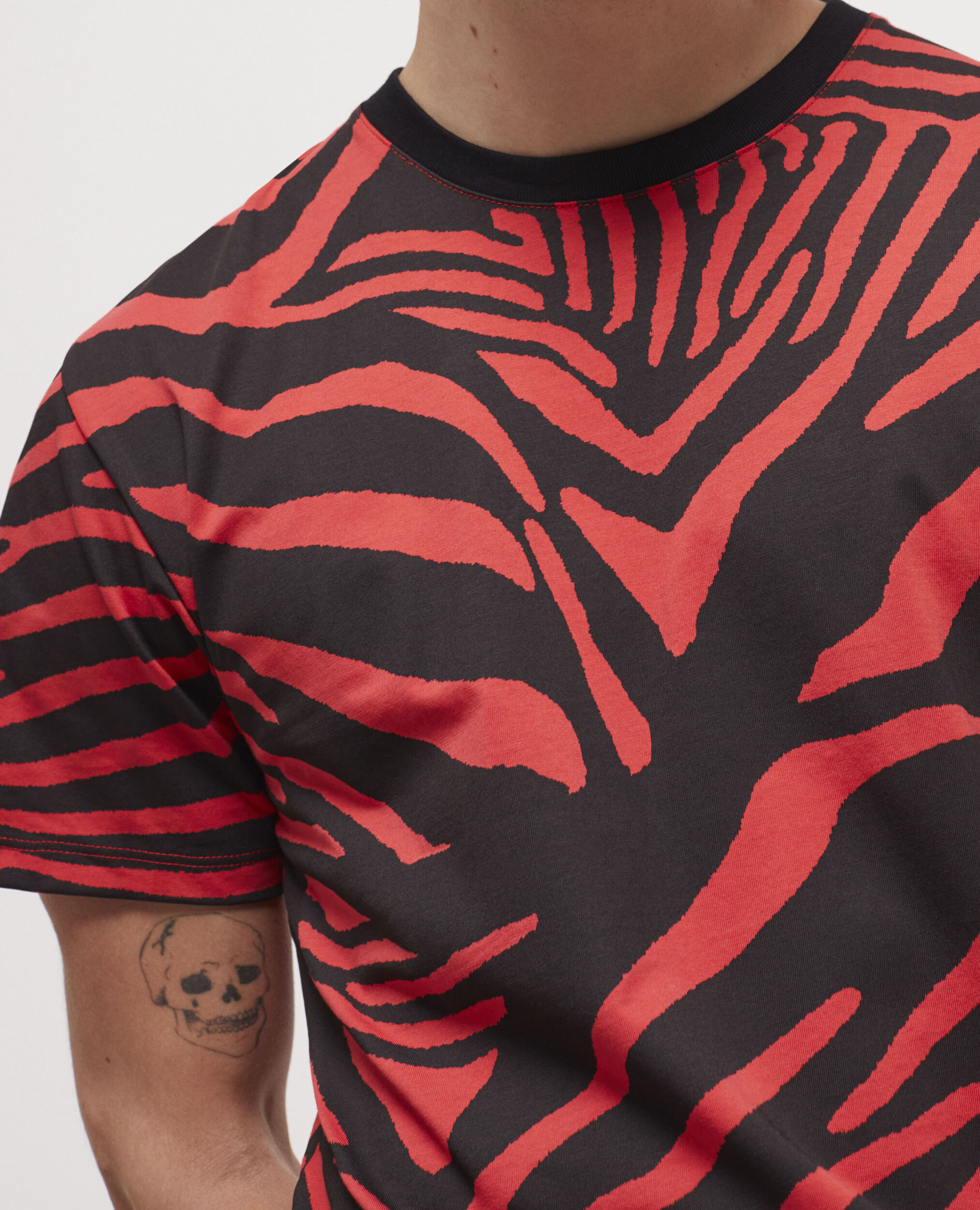 T-shirt imprimé rouge