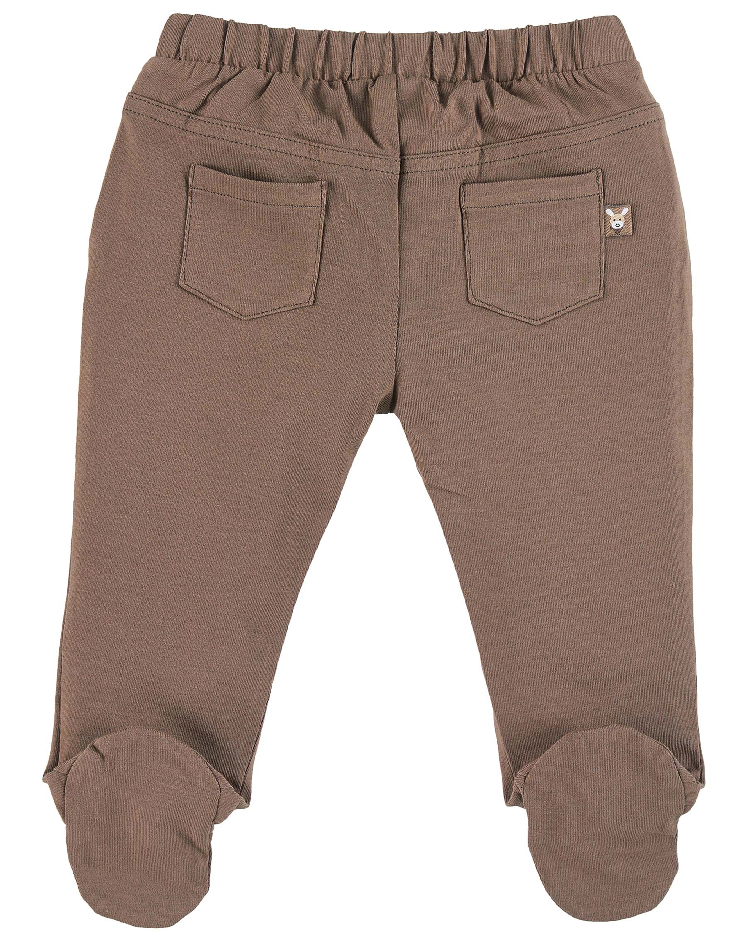 Langarmshirt EMMI mit Hose in braun