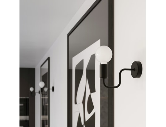 SOLLUX LIGHTING - Lustre vector 8 noir
