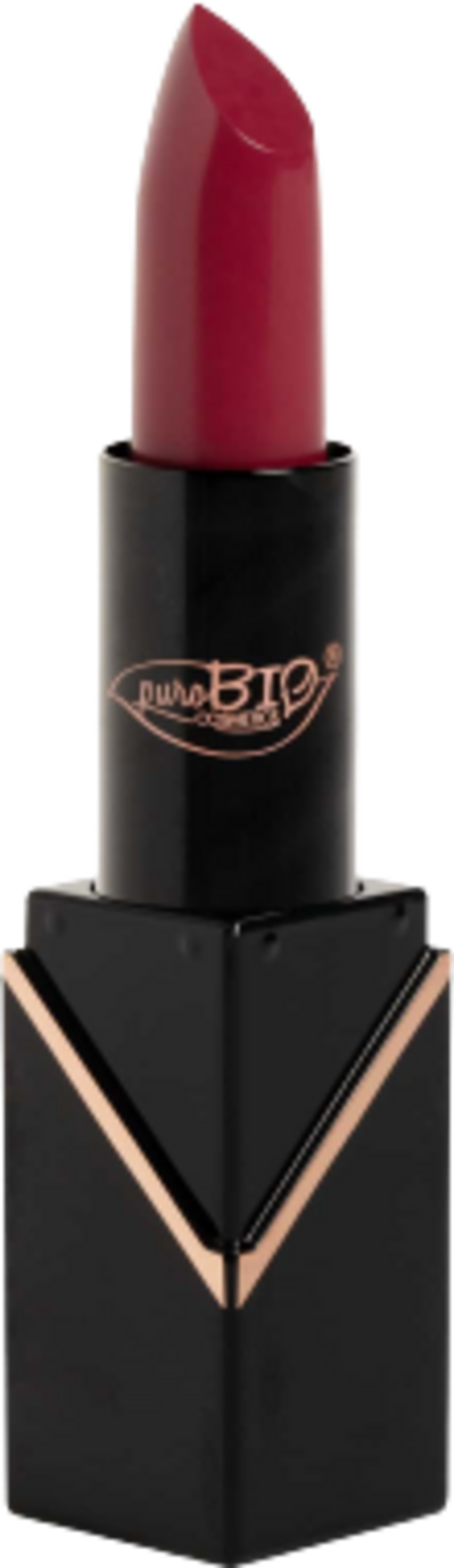 puroBIO cosmetics  Lipstick semi-matte, 102 Dunkles Pink (4,90 g)