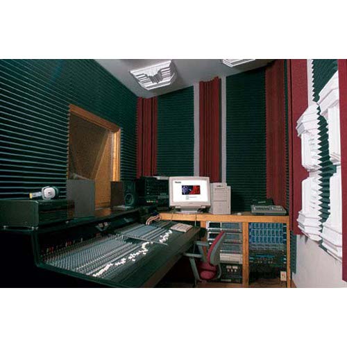 Auralex Studiofoam Wedge BUR Burgundy 24x48x2 absorber rood (per stuk)