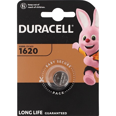 Duracell knapcelle CR1620 batterier