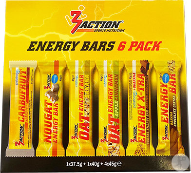3Action Energy Bars Pack 6 Pièces