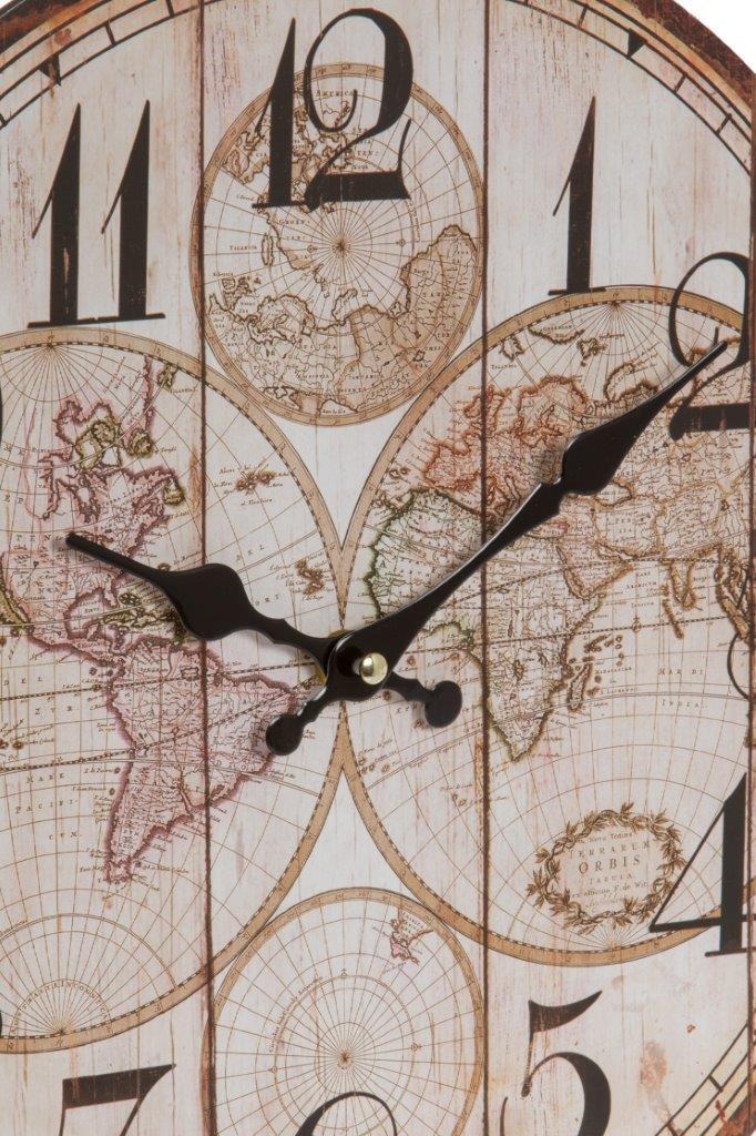 Wanduhr WELF - mehrfarbig - 33,8 cm