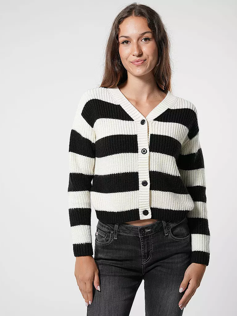 CALVIN KLEIN JEANS Mädchen Strickweste schwarz