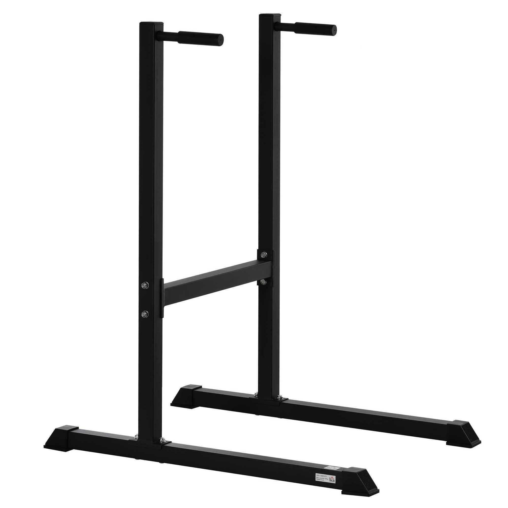 HOMCOM Dip-Station schwarz 104 x 70,5 x 122 (LxBxH)
