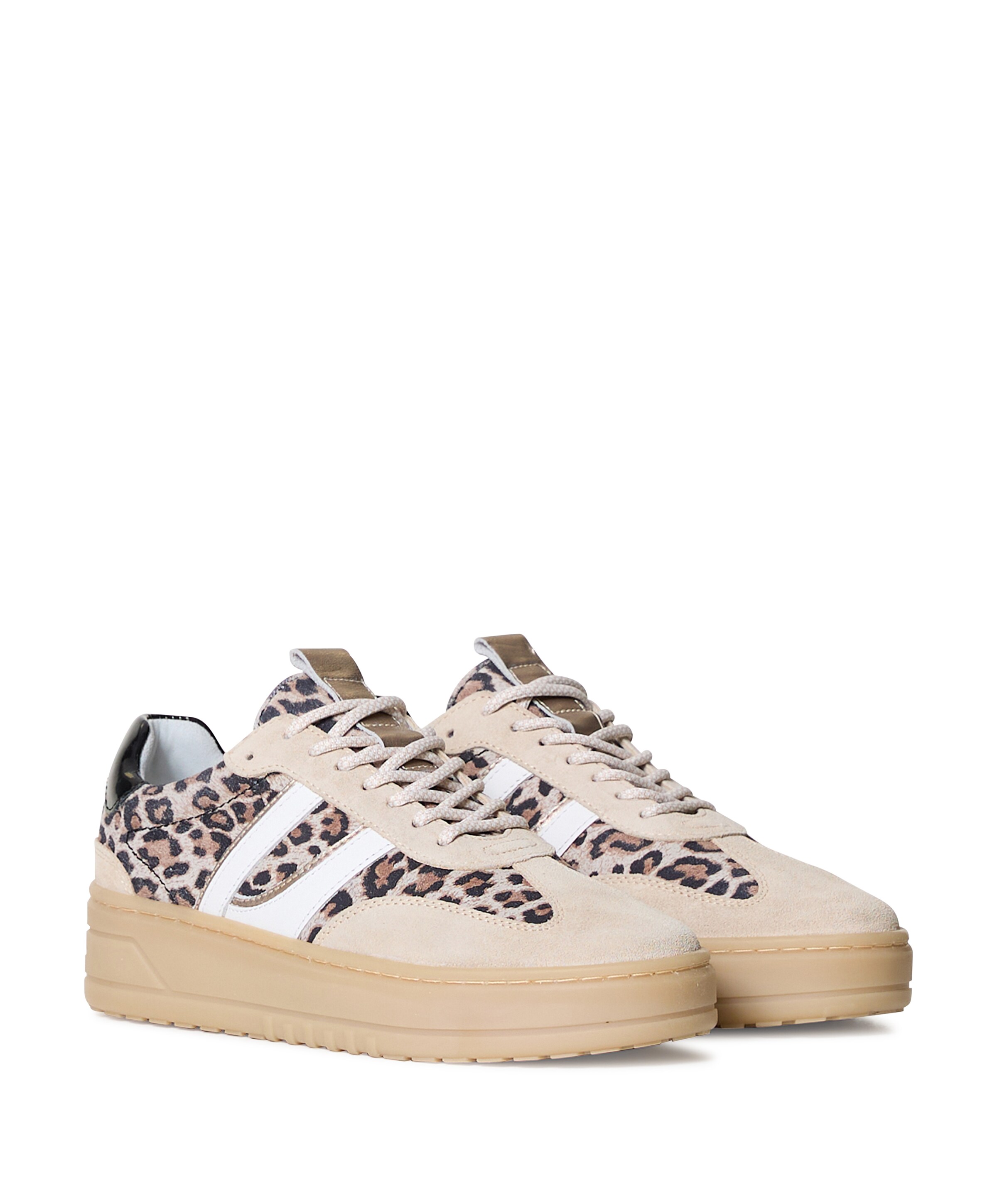 Poelman Anemone dames sneakers beige