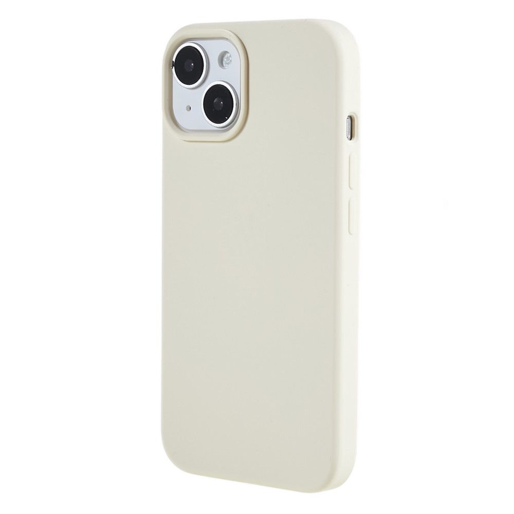 iPhone 13 Silikon Case Hülle - Weiss