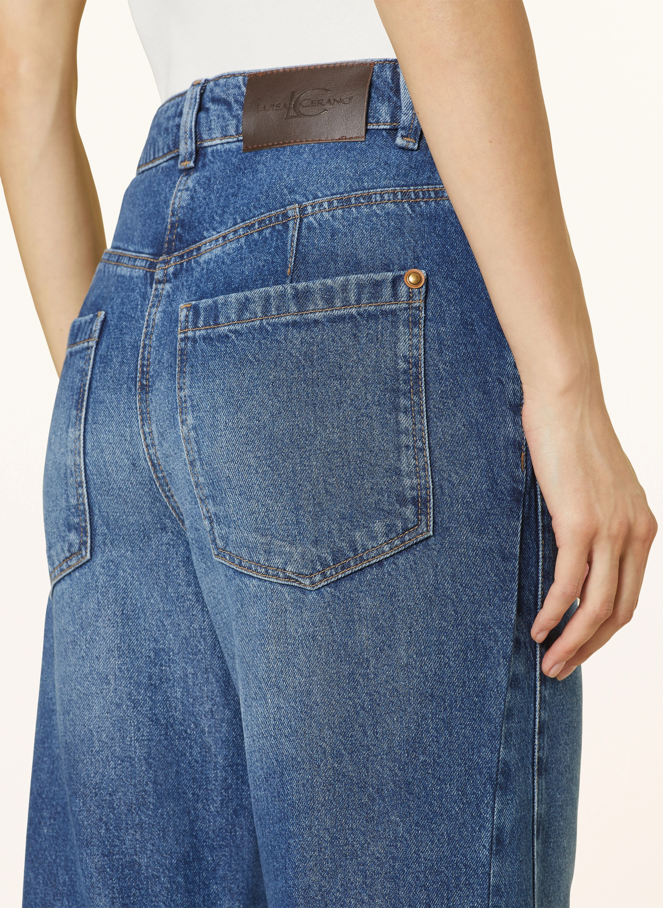 LUISA CERANO Straight Jeans