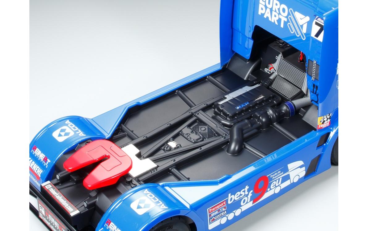 Race Truck MAN TGS Reinert TT-01E 4WD Bausatz mit ESC, 1:14<br>4WD On-Road RC Modell Bausatz im Massstab 1:14