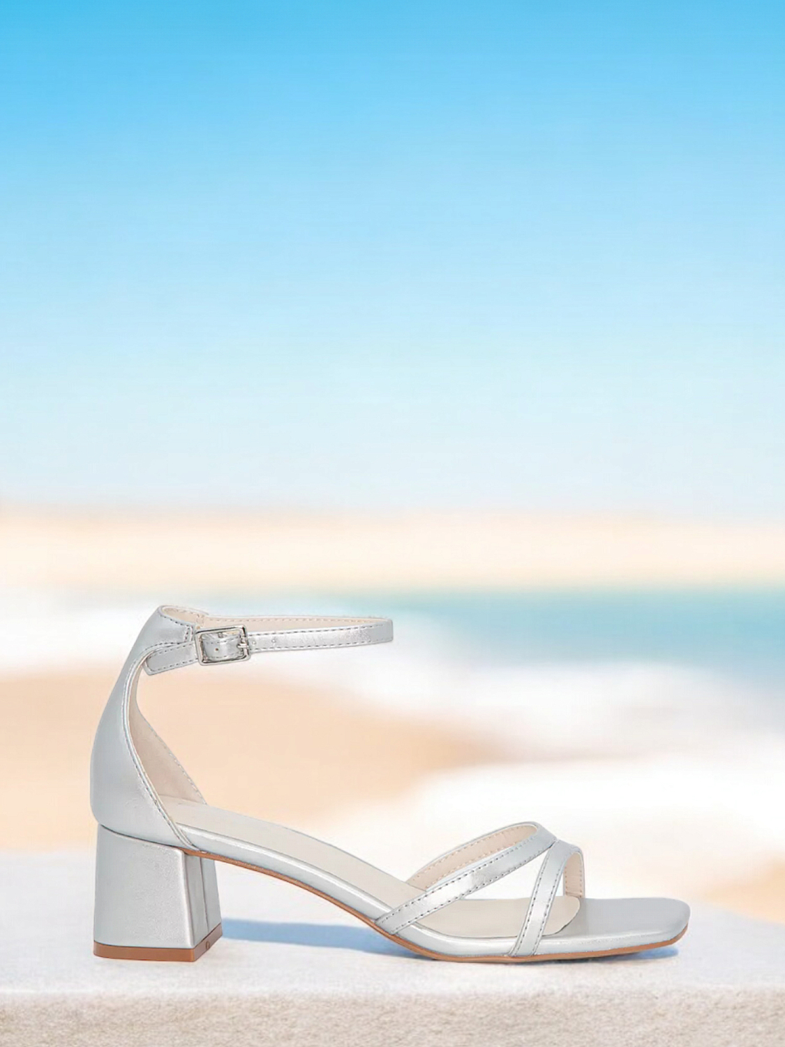 Duffy Silver Sandal