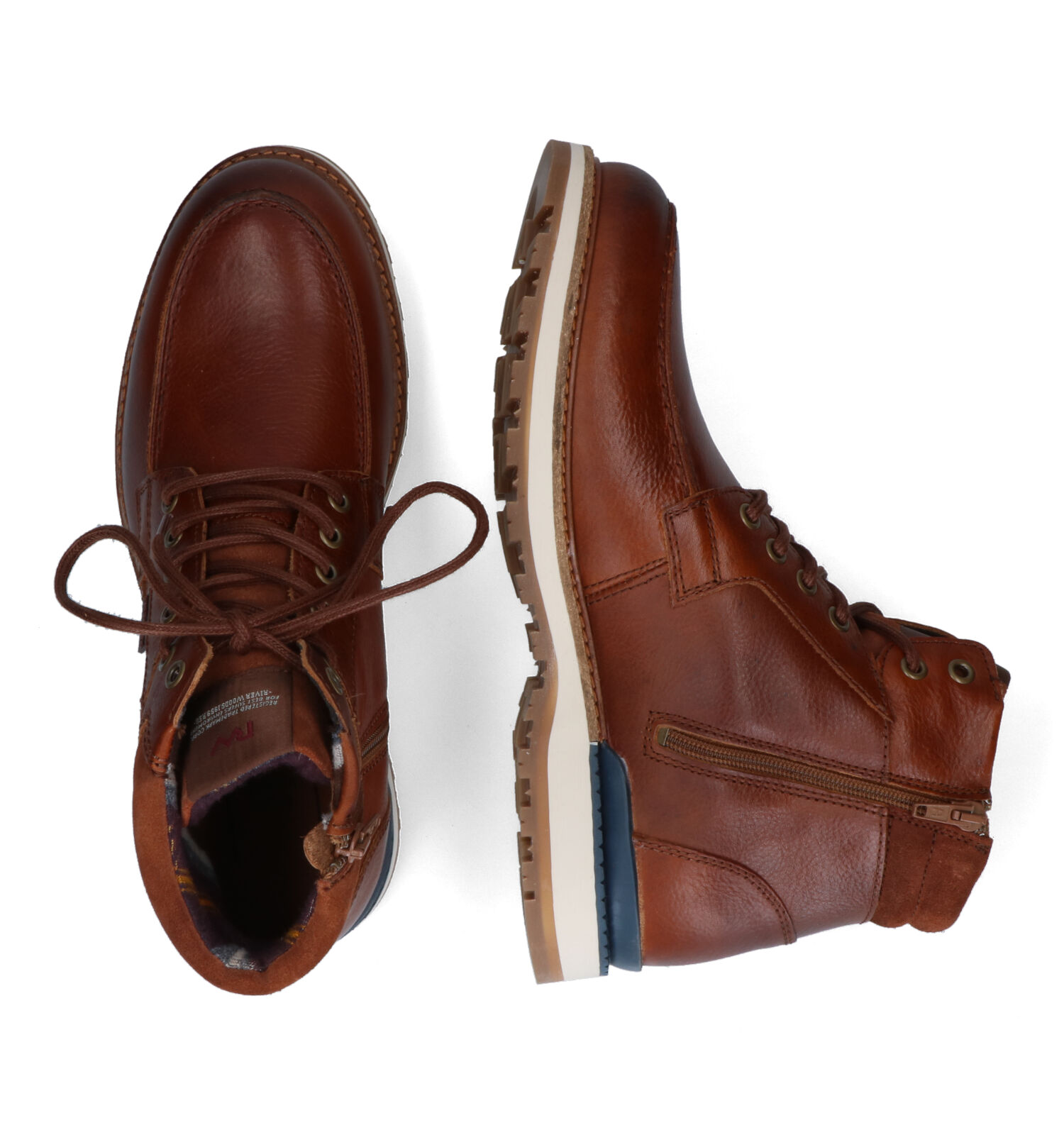 Veterboots cognac