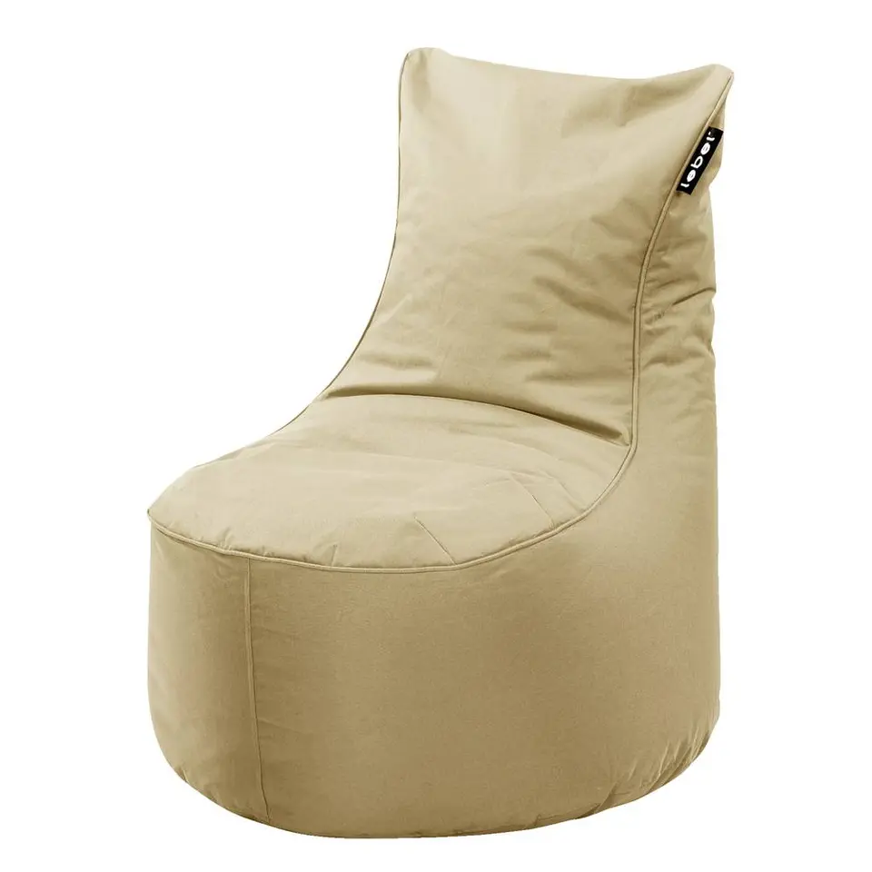 Lebel loungestoel mini - zand - 65x52x52 cm