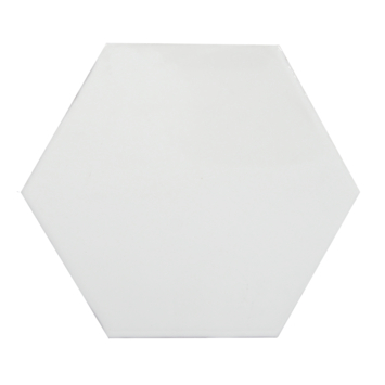 Wandtegel Rustic Hexagon glans wit 15x15 cm 0,85m²