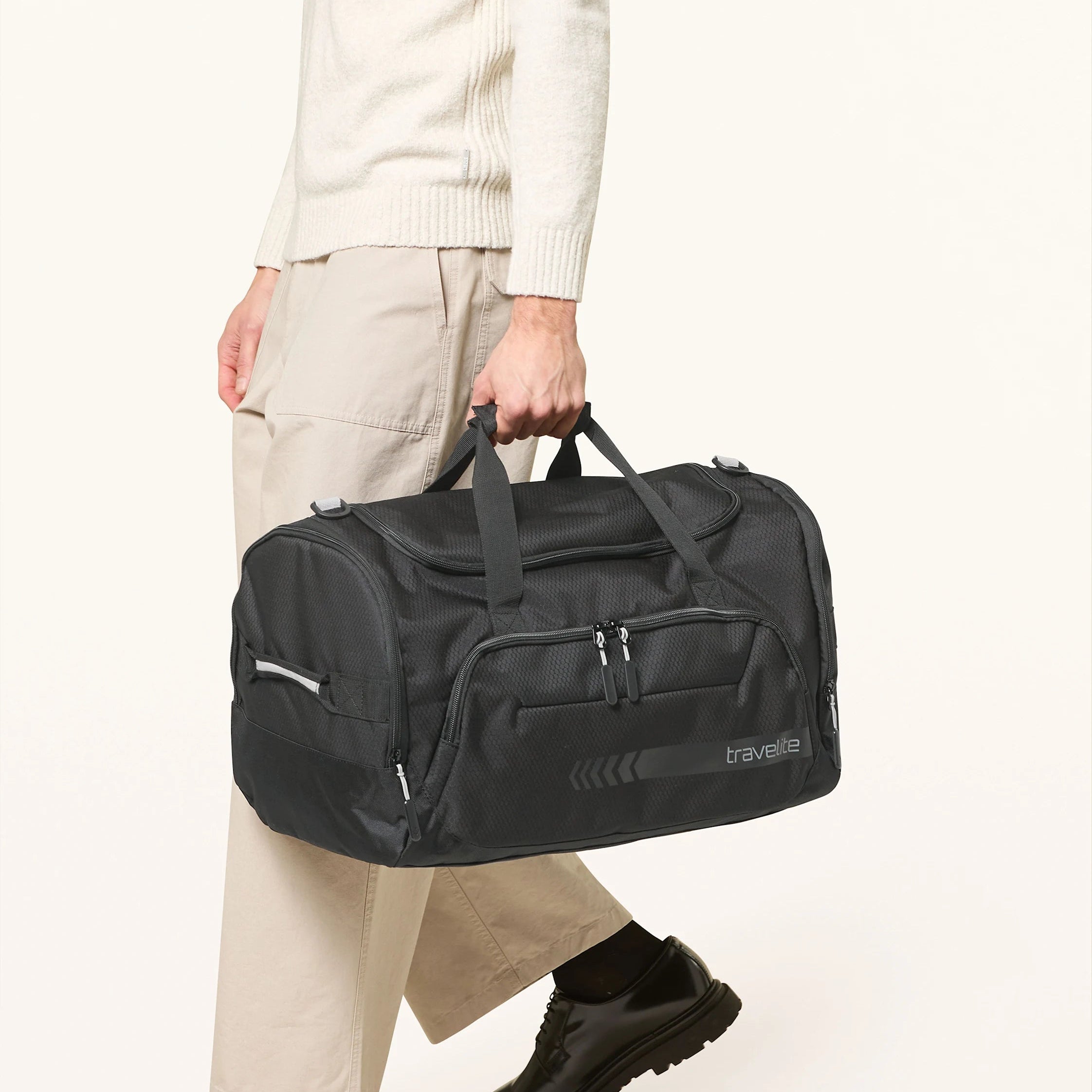 Kick Off Duffle M zwart Zwart