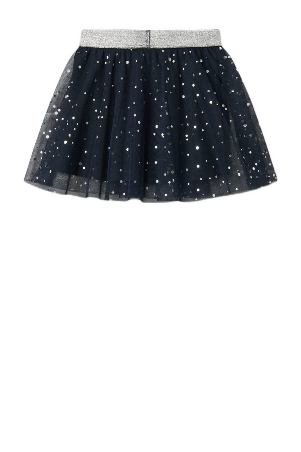 NAME IT a-lijn rok donkerblauw