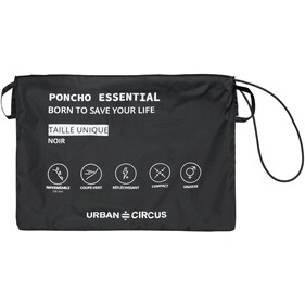 Veste imperméable et anti-pluie Urban Circus PONCHO ESSENTIEL KAKI