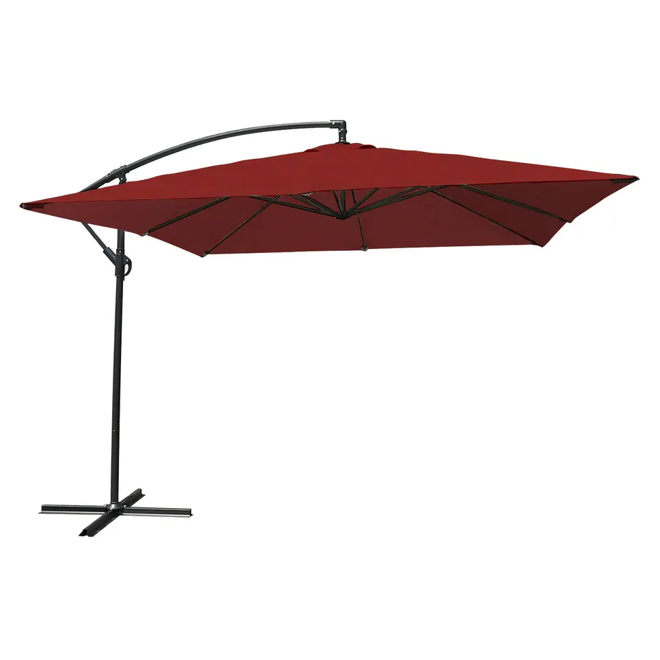 Happy Garden Parasol MOLOKAI - Rood - Staal