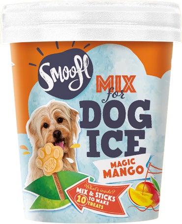 Smoofl hondensnack ijsmix mango 160 g