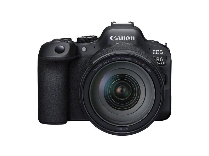 Canon Fotokamera EOS R6 Mark II Kit RF 24-105 L Extrem schnelle und leise Vollformatkamera mit professionellen Funktionen für Filmproduktionen