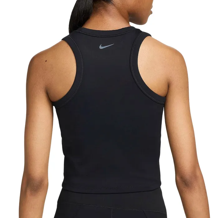 Nike One Fitted Dri-FIT Cropped Tanktop Dames