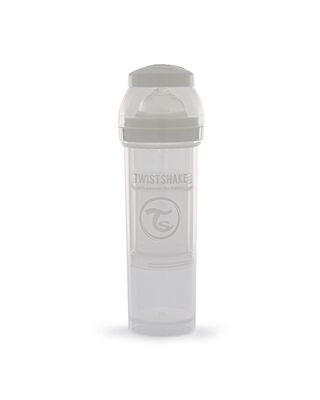 Twistshake Tåteflaske Anti-Kolikk 330 ml, Hvit