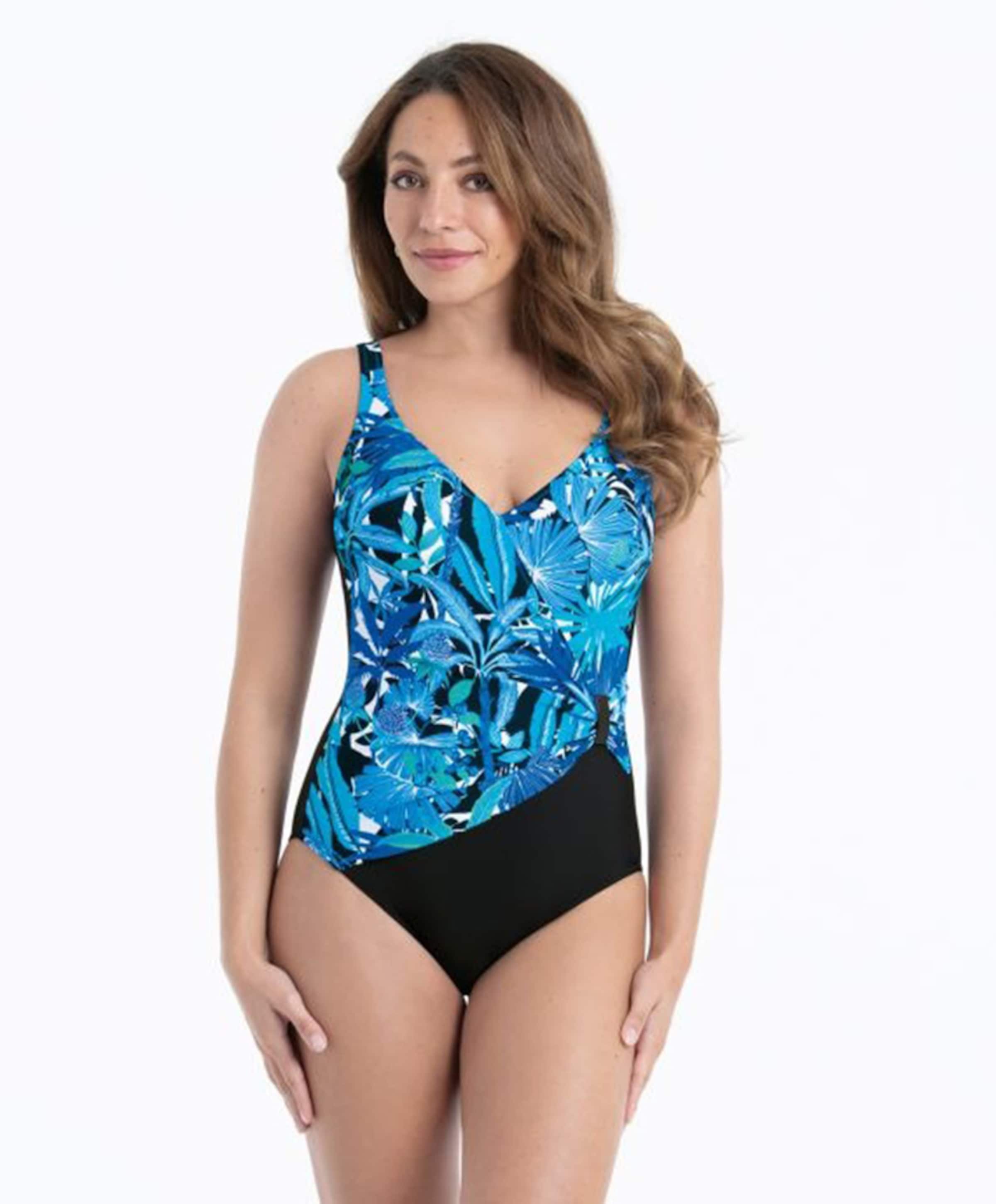 Anita Dames badpak blauw