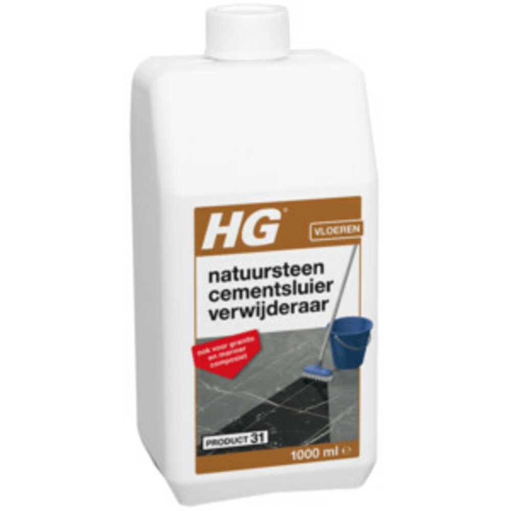 HG Natuursteen Cement & Kalksluier Verwijderaar 1 liter