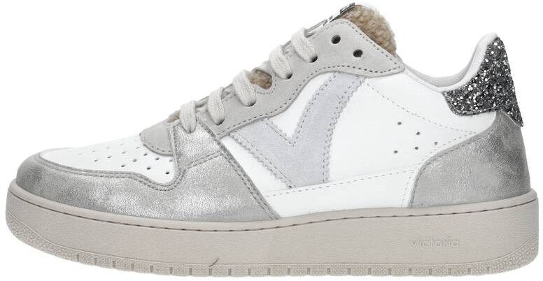 Victoria Sneakers Laag zilver