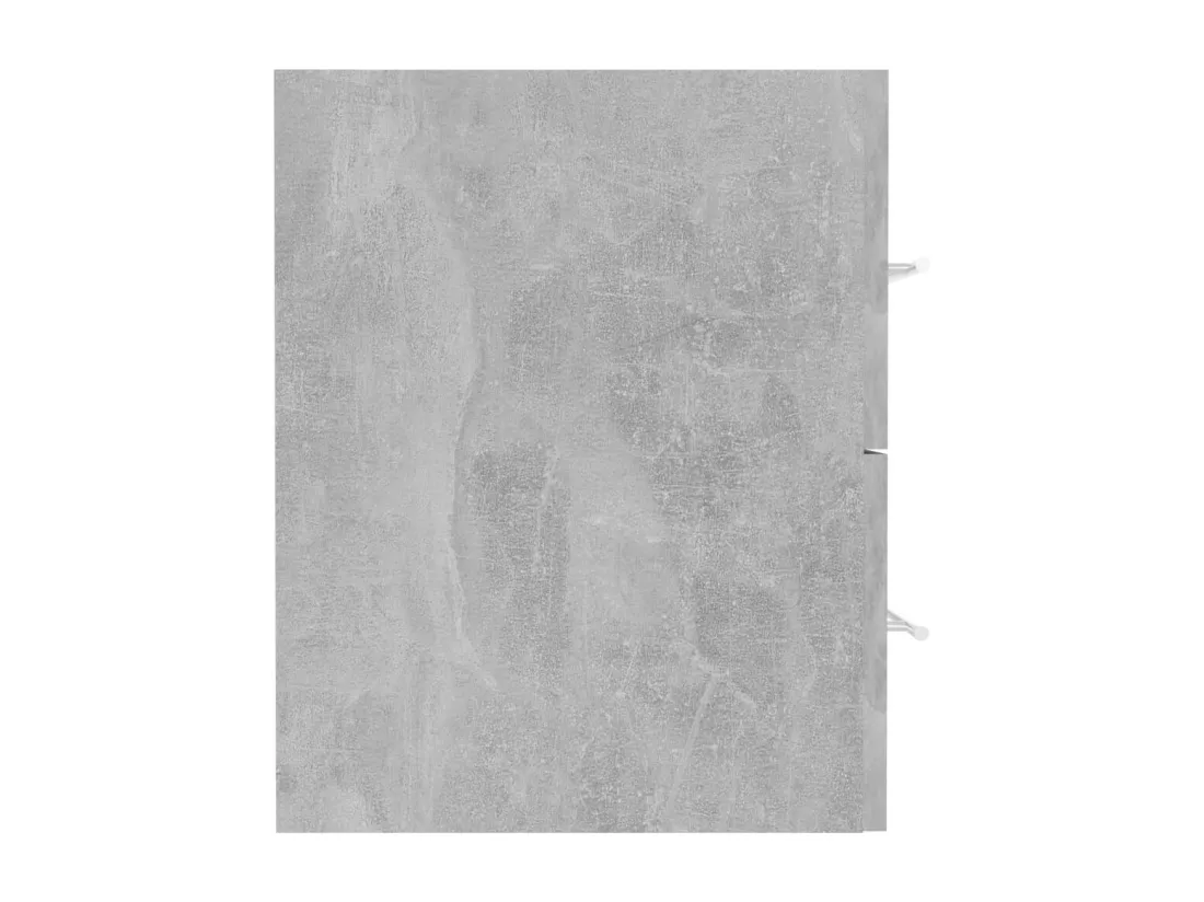 Armoire d'évier Gris béton 41x38,5x48