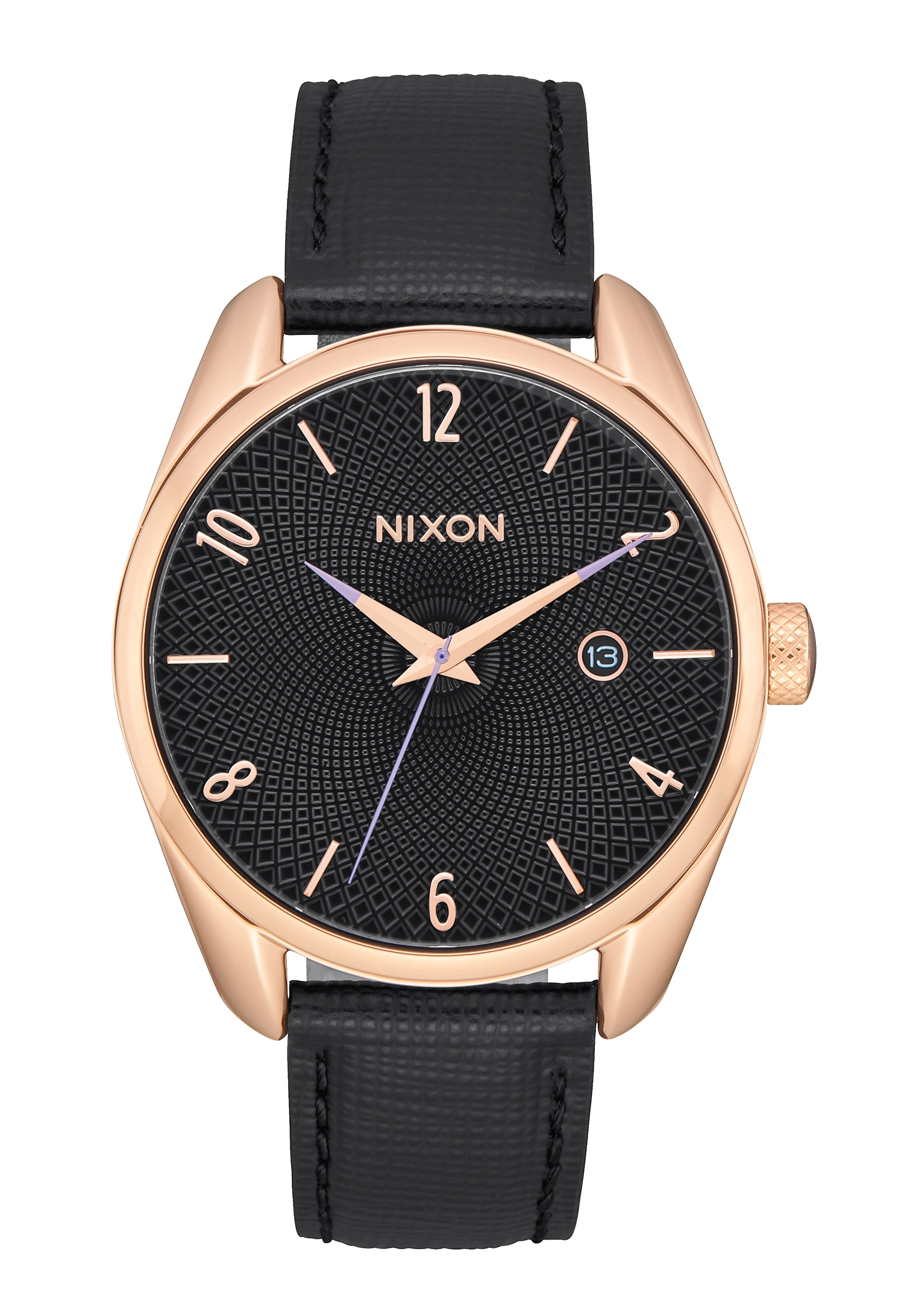 Nixon The Bullet Leather Rose Gold / Black A4731098