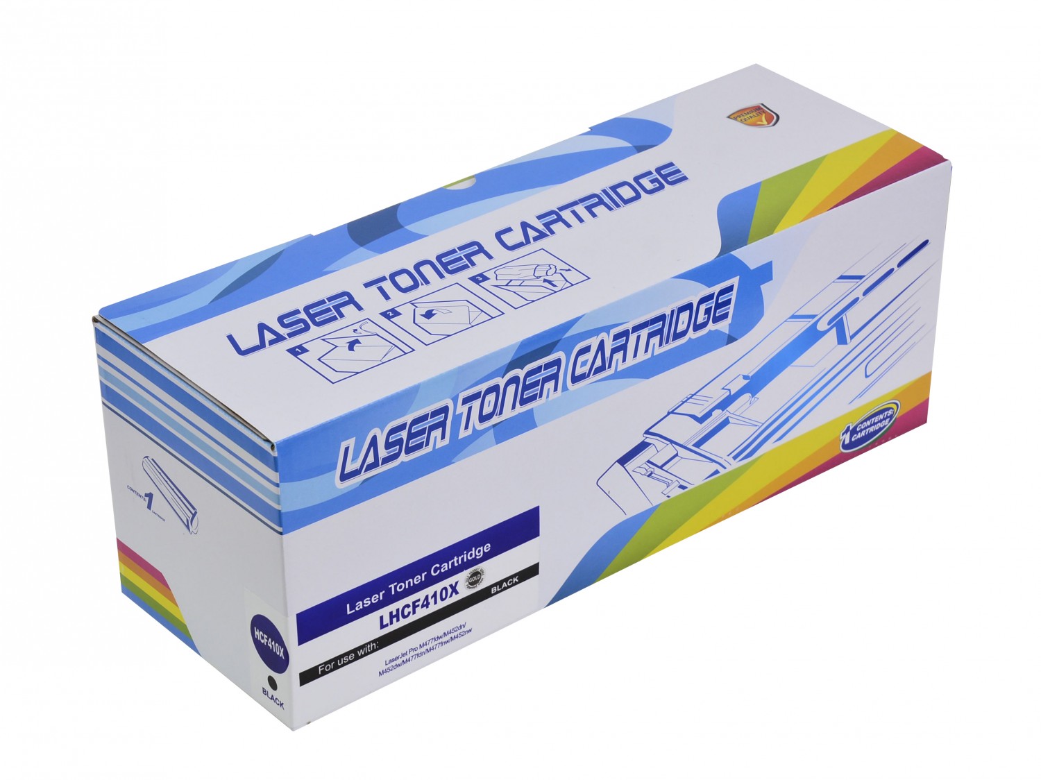 Toner schwarz kompatibel mit HP CF410X