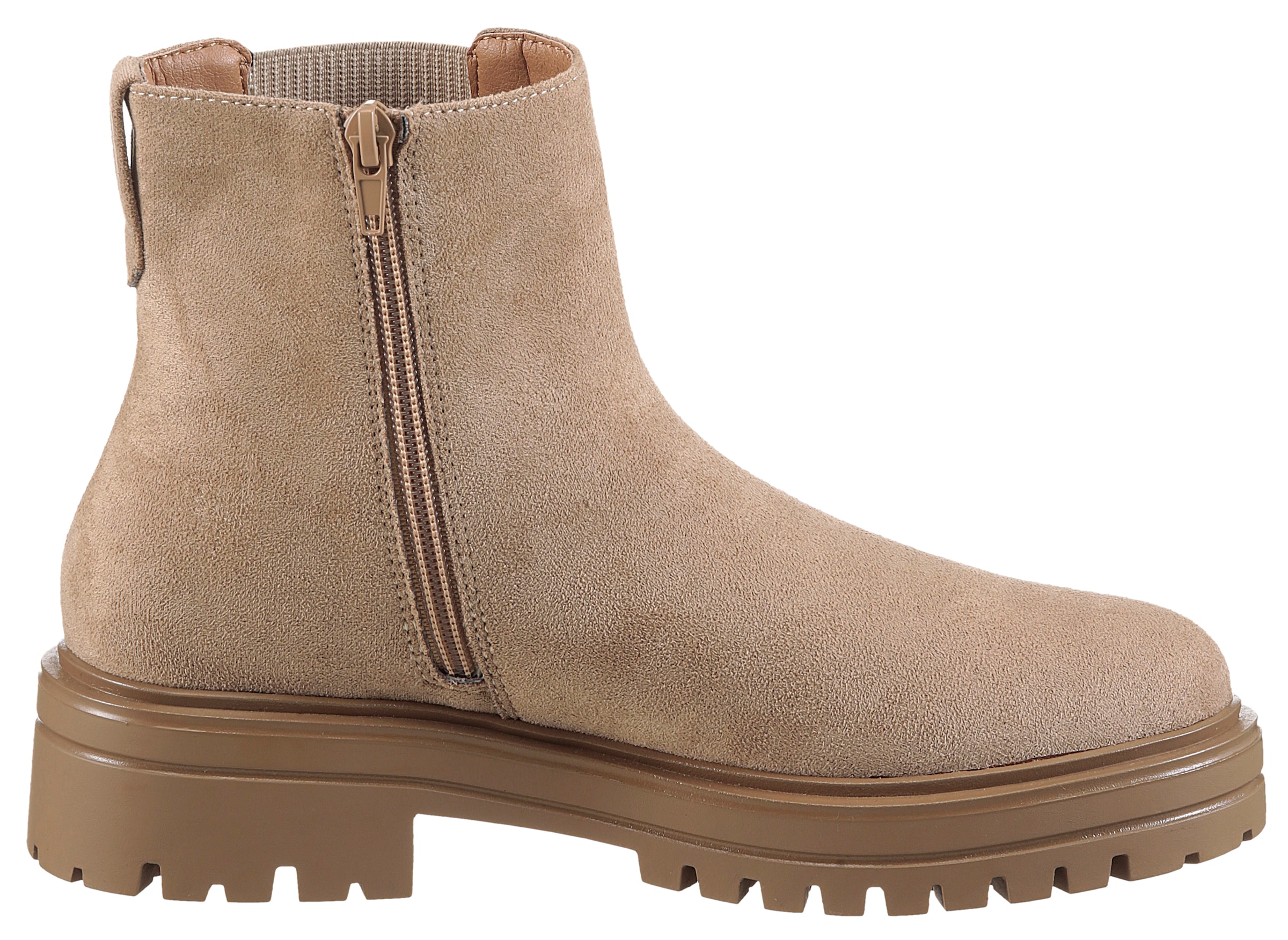Aniston SHOES Chelseaboots  , Stiefelette, Blockabsatz, mit breitem Stretch - NEUE KOLLEKTION