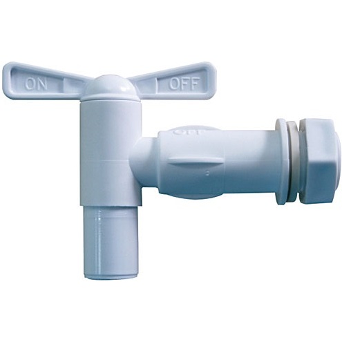 Robinet de cuve plastique nez rapide intégré - mâle 20x27-(3/4