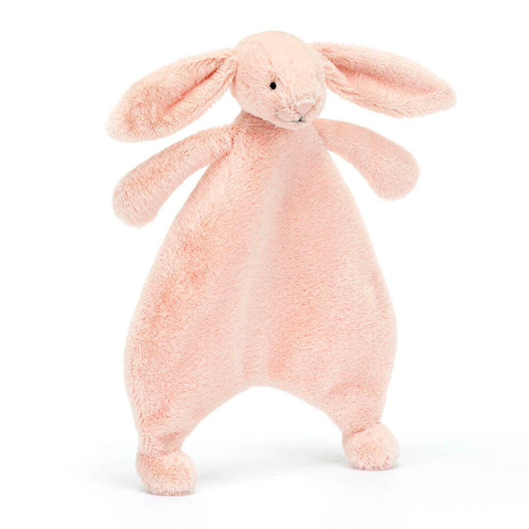 Jellycat knuffeldoek konijn bashful blush - 27 cm