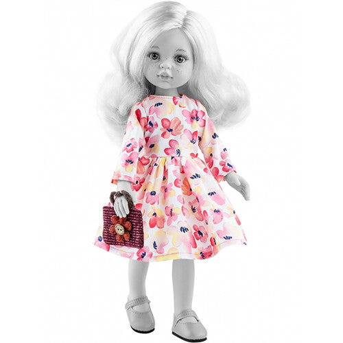Paola reina poppenkleding rosa - amigas - 32 cm