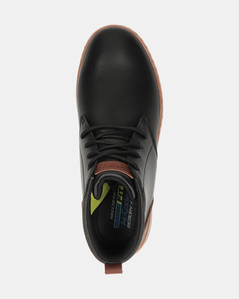 Skechers Evenston Renli Veterschoenen  - zwart