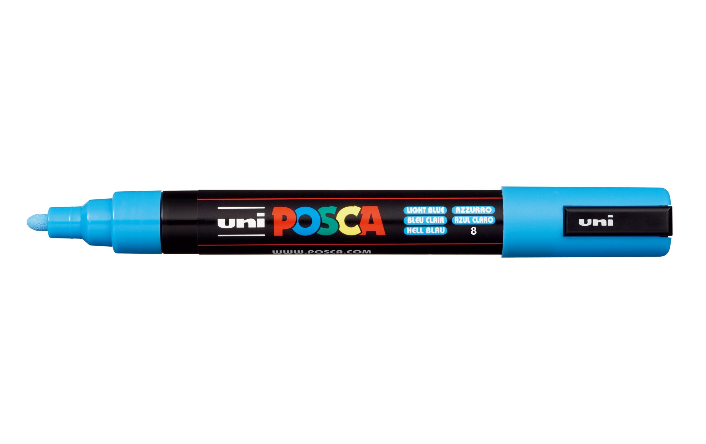 Permanent-Marker POSCA 1.8-2.5 mm HellblauUniversell einsetzbarer Marker