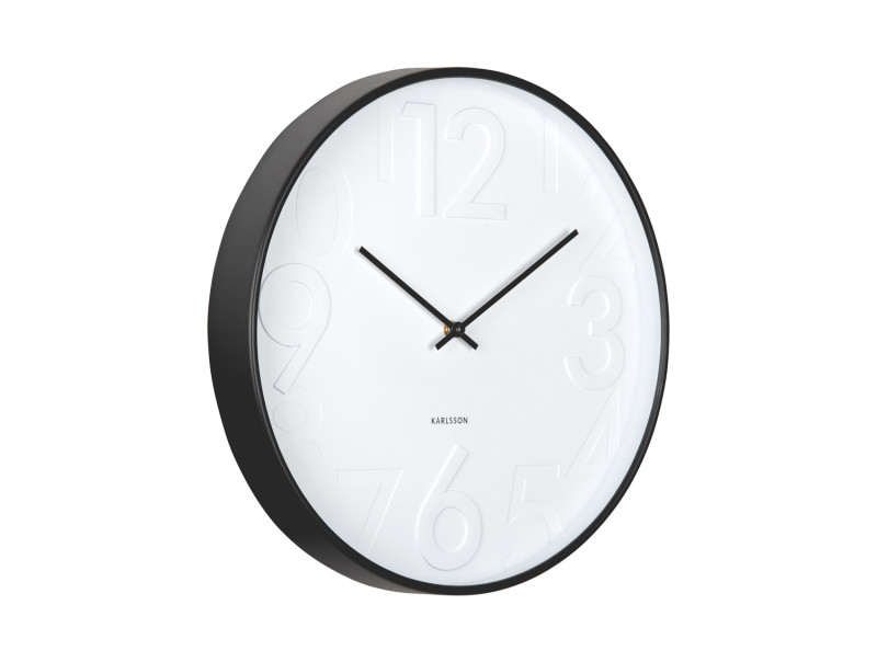 Wall Clock Ayuno KA6063BK Black