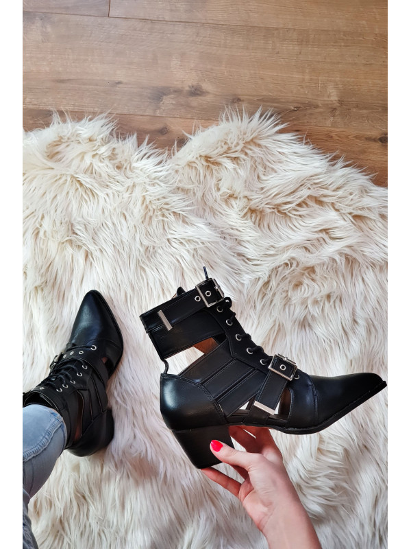 Bottines ouvertes 'Alix'