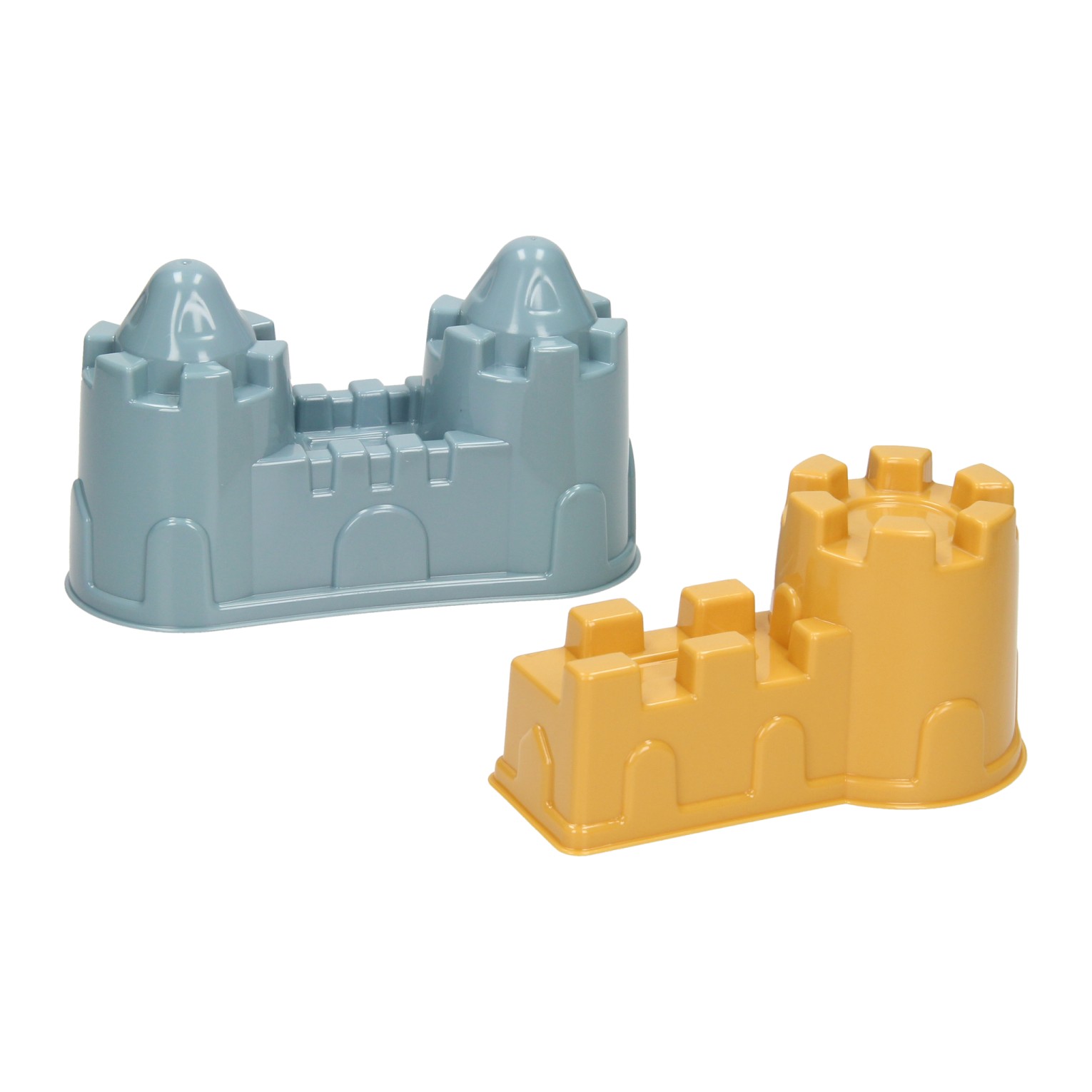 Cavallino Kasteel Zandvormen Pastelkleuren, 4st.