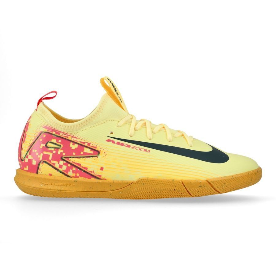 Nike Air Zoom Mercurial Vapor 16 Academy IC Mbappé Personal Edition - Orange/Bleu Enfant