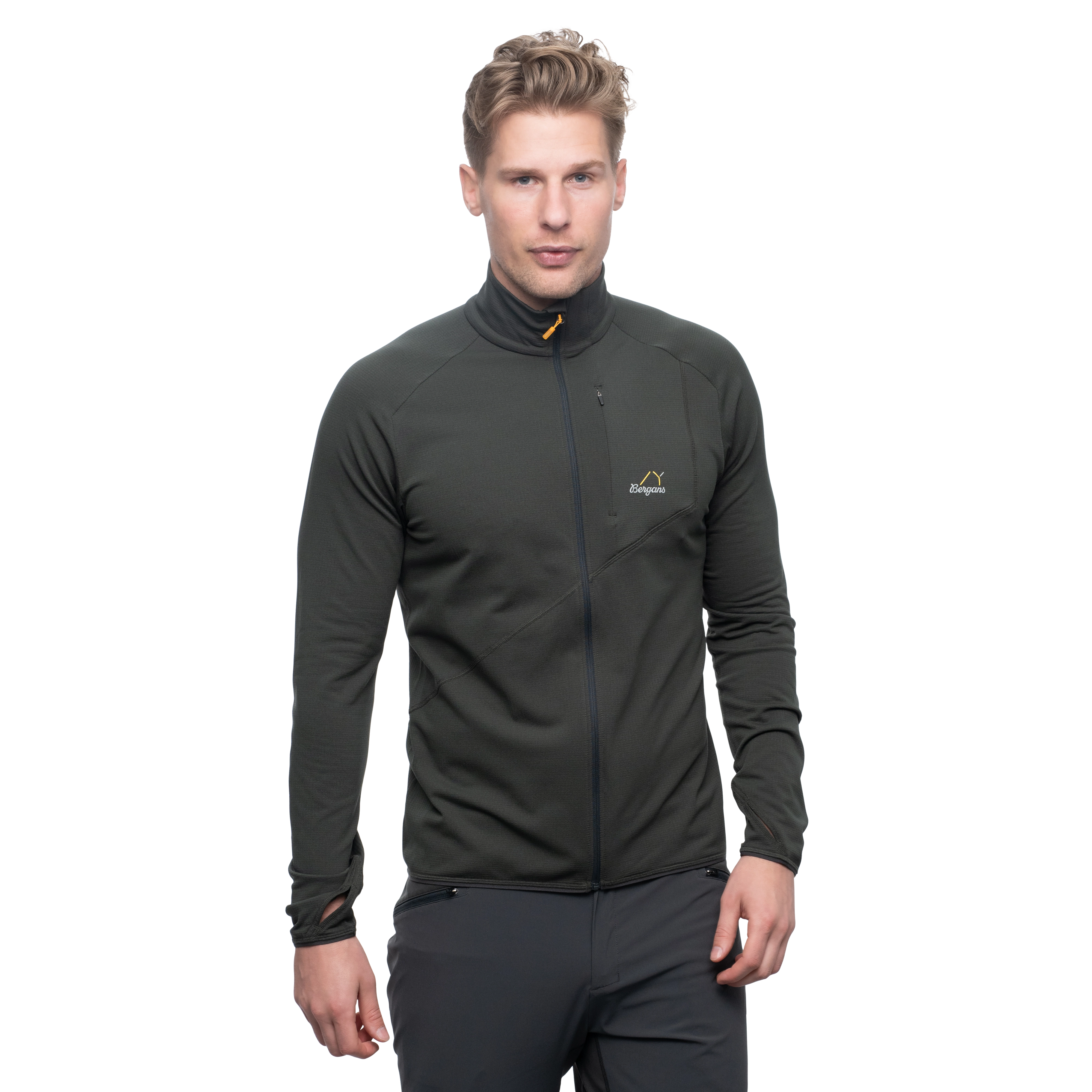 Y LightLine Essence Midlayer Jacket Men Dark Shadow Grey