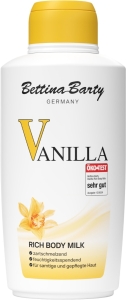 Bettina Barty Vanilla Rich Body Milk, 500 ml
