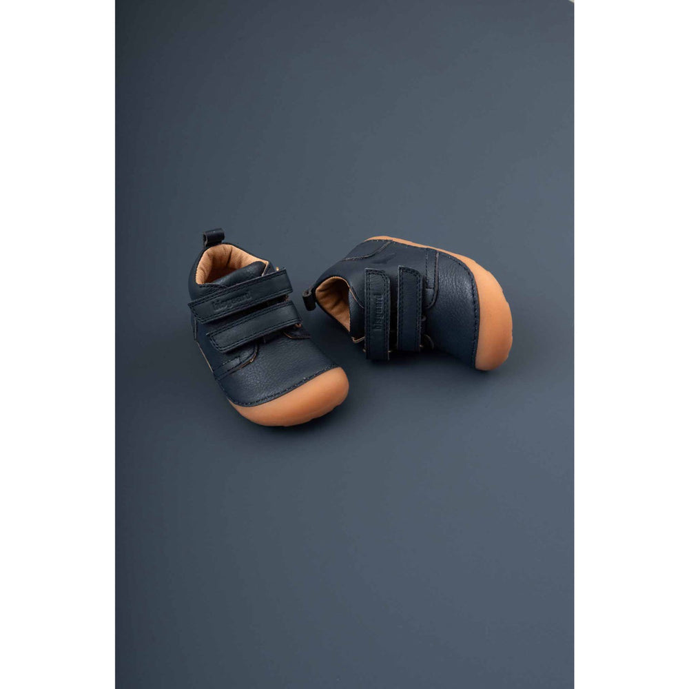 Køb Bisgaard Navy Barefoot Carter First Step Sko