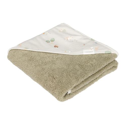 Cape de bain - Little Farm - 75 x 75 cm - LITTLE DUTCH