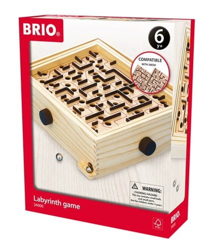 BRIO 63400000 Labyrinth Original, ab 6 Jahren, Holz